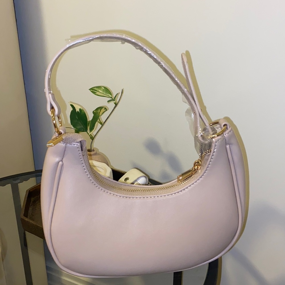 NWT Beige Adjustable Shoulder & Crossbody Purse